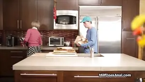 Neighbor milf rewards help with deep anal