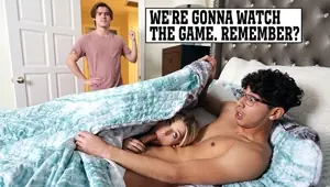 Naughty Step Sister Maria Anjel Loves Riding Her Step Brothers' Fat Cocks FamilyStrokes