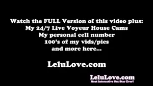 Lelu Love Female POV Fingering Masturbation