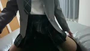 Insert after having her a school girl her handjob