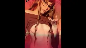 Dalish Elf showing off her holes and drooling all over her perky tits