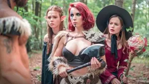 D D Little Big Porn Adventure Part I Demon Kitty Sweetie Fox, Diana Rider, ArinaFox