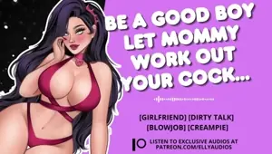 ASMR Your GF Praises You Like A Good Boy While Working Out With Your Cock