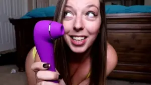 Toy Testing Clitoral Sucking Vibrator
