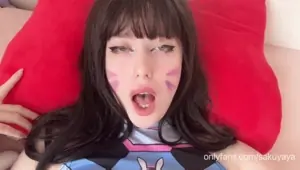 D.va Face Orgasm Close Up