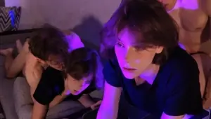 Watching anime with my stepsister ended with rough sex. I love her cute moans!