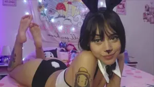 JOI: Naughty bunny asking you to cum inside her Halloween Special