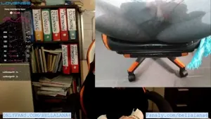 Teacher can't stop squirting in her leggings during the class lush control