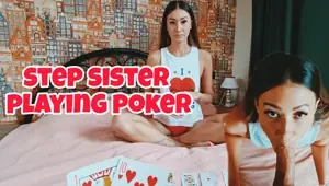 Stepsister Nastystuf Plays Poker and Persuades Her to Cheat His Girlfriend Episode 4