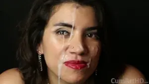 After party Blowjob facial In HD!