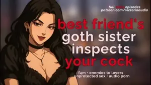 Best Friend's Goth Sister Milks Your Cock And Drains Your Balls Audio Porn Men