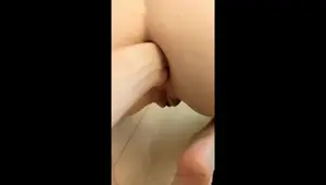 Submissive 21F Anal Punch Fisting Gaping In Shower 022C