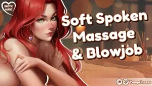 ASMR Massage Blowjob Happy Ending Audio Roleplay ASMR Throatpie Soft Spoken Relaxation