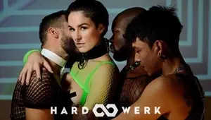 3 Different Angles of GANGBANG BLISS Slimthick Brunette Feeds Her Wet Pussy With Multipe Cocks