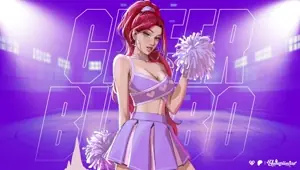 ASMR RP Ditzy Cheerleader Worships Your Cock Balls Risky Public Roleplay Enthusiastic