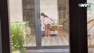 Stranger Spying On Me And Jerking Off! Aroused Neighbor Fuck Me Hard And Make Me Orgasm Wit Creampie