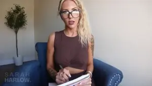 Hot Teacher Fingers Herself JOI