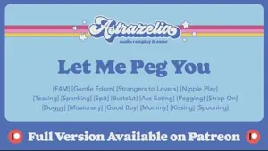 Patreon Exclusive Let Me Peg You FemDom Msub Pegging Anal