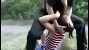 girl fucked in the woods under knife threat fuck fantasy