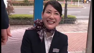 fuck a japanese cabin attendant