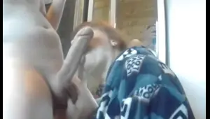 granny gagger gagging blow job deepthroat