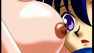shower oral sex with naked anime lesbo schoolgirl