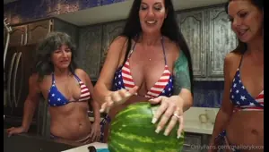 mallory knight fallon jane fenn kitchen fun orgy