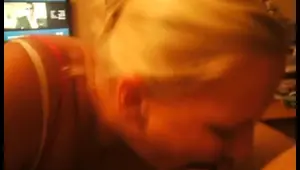 ex girlfriend want to suck his cock in the living room whil