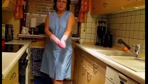 german busty big ass chubby mature solo