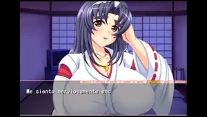 chichi miko! h game renka parte 1