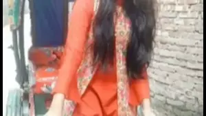 beautiful cute girl showing on video call