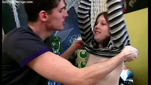 horny teen fucked by her boy sophie