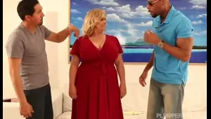 big tits big ass bbw cougar threesome
