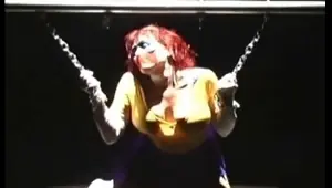 big boobs superheroine yellow avenger captured humiliated a