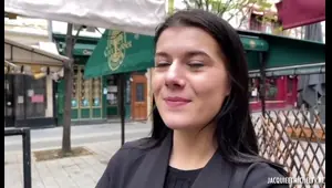 french monica 24 yo hot brunette in hard sex t