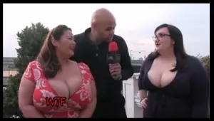 miss lingling and friend interviewed and groped by weird pe