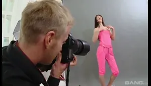 monica is left gaped open after anal and her stunt cock cum
