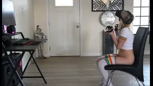 coco pees as she brings herself off