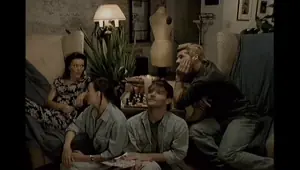 wannabe model gets double teamed while her best friend watc