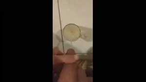 a glass of piss