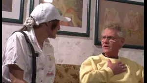 old people fuck hard on couch