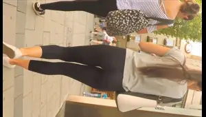 slim girl booty black leggings
