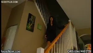 mom catches son