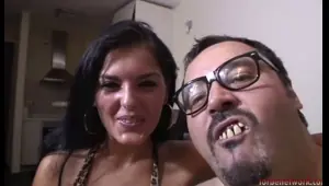 ugly fat guy is having unprotected sex with a hot girl