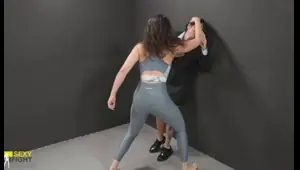 female fight domination belly punching