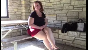 bbb smoking goddess in the park