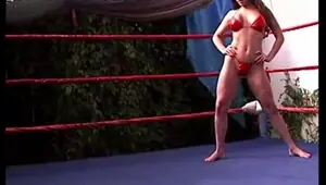 jewell and dina have battle of the big tits match