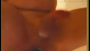 horny daddy dildo his ass