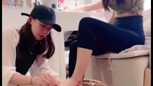 chinese lesbian foot fetish