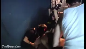 superheroine batgirl fucked and strangled in dungeon